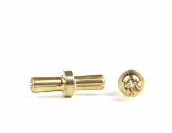 Gold Battery Bullets (2) | Dual 5mm