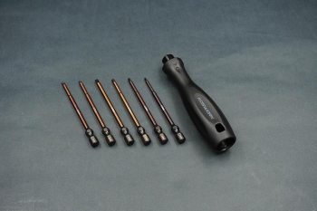 Koswork Drive Hex Wrench Set (1.5, 2.0, 2.5mm, 3.0mm Hex & 2.0, 2.5mm Ball Wrench)