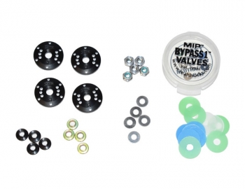 MIP Bypass1 Tapered Hi-Flow Piston Kit, 6-Hole x 1.3mm, 1/8th Scale