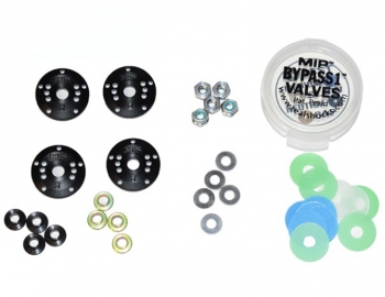 MIP Bypass1 Tapered Hi-Flow Piston Kit, 5-Hole x 1.3mm, 1/8th Scale