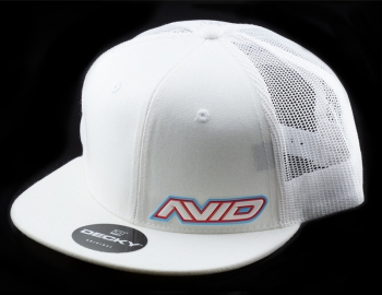 Avid Flat Bill Hat | RWBB | White | One Size