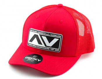 Avid Curved Bill Hat | AV | Red | One Size