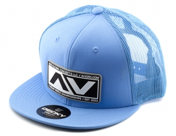 Avid Flat Bill Hat | AV | Baby Blue | One Size