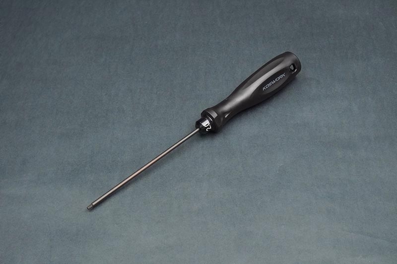 Koswork Hex Wrench 2.0mm (w/120mm Tip)