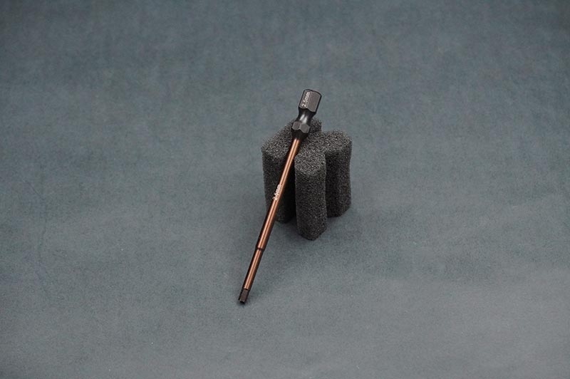 Koswork Hex Wrench Tip 2.5x75mm 1/4" Drive Hex
