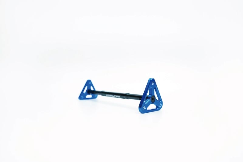 Koswork Alum Ride Height Gauge Set (22~24mm & 25~27mm, 1/10 Truck & 1/8 Buggy)