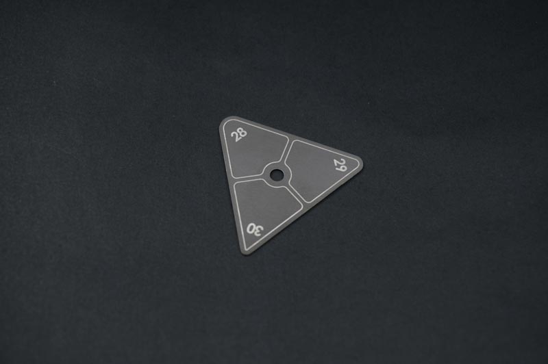 Koswork Steel Ride Height Gauge Plate (28~30mm, 1/10 SC Truck & 1/8 Buggy)