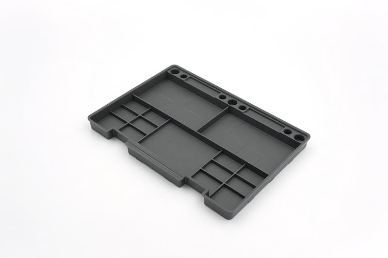 Koswork Tool Box 245x175x56mm (w/KOS32101B Parts Tray Gray)