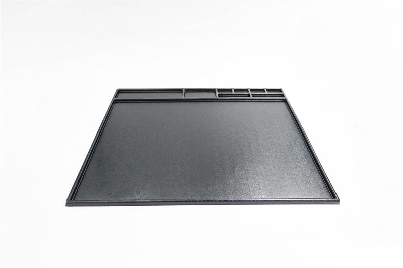 Koswork Assembly Tray / Cleaning Tray 550*450mm Black (1/10 Buggy & Onroad)