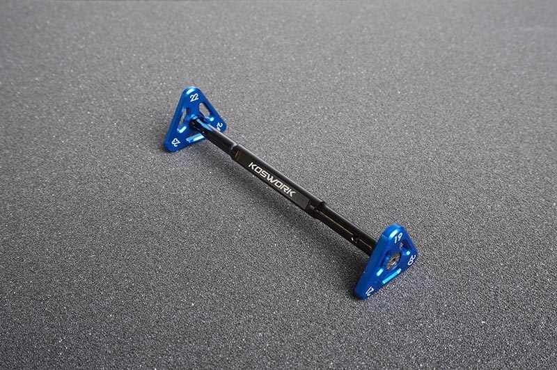 Koswork Alum Ride Height Gauge Set (19~21mm & 22~24mm, 1/10 & 1/8 Buggy)