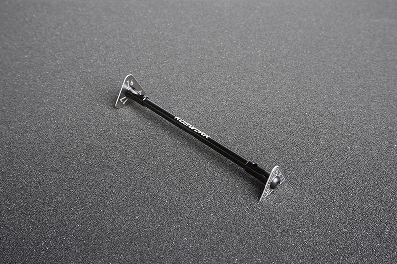 Koswork Steel Ride Height Gauge Set (13~15mm & 16~18mm, 1/10 Buggy Carpet)