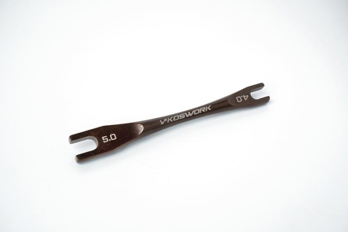 Koswork Steel Turnbuckle Wrench (4.0MM & 5.0MM) (For TEKNO, TLR, YOKOMO, AGAMA)