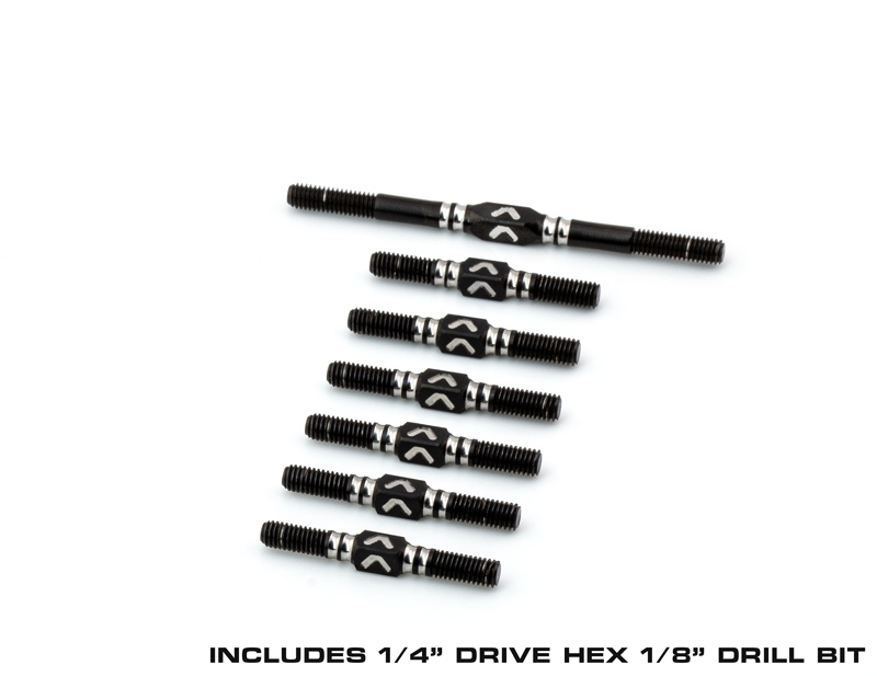 Ringer Titanium Turnbuckle Set | DC10 Drift