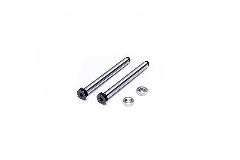Koswork RC10 Rear Outter 34.8mm Hardened Hinge Pin w/nuts (Thread Lock Needed) (2) 2WD/4WD Team Associated