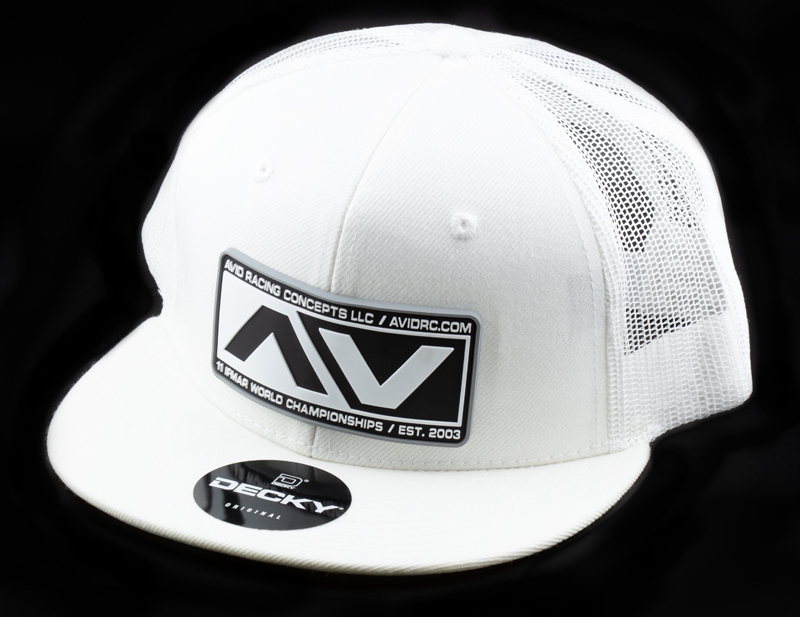 Avid Flat Bill Hat | AV | White | One Size