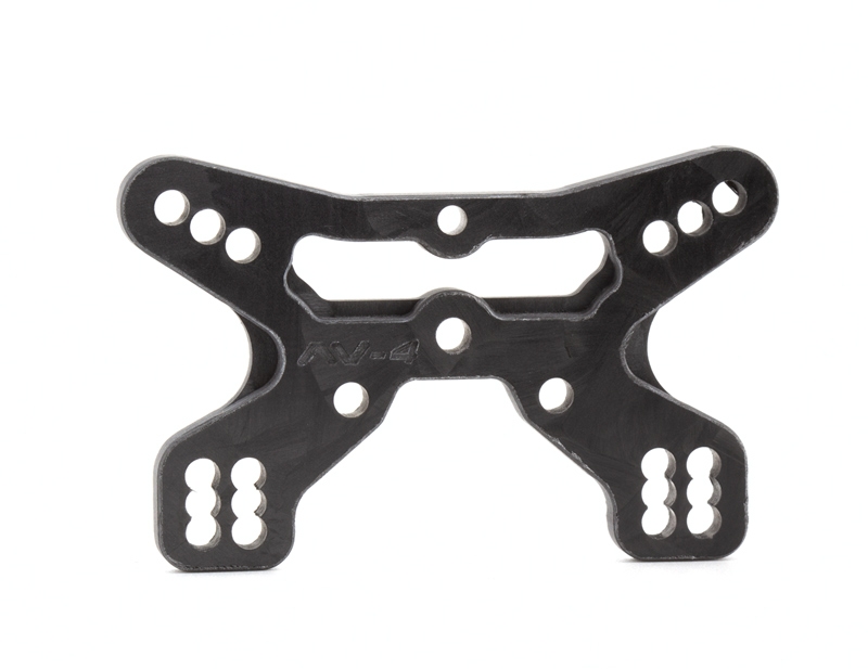 B84 Forged Carbon Shock Tower | -4mm | Front
