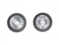 MIP Bypass1 Tapered Hi-Flow Pistons, 24-Hole x Blank, 1/8th Scale (2)